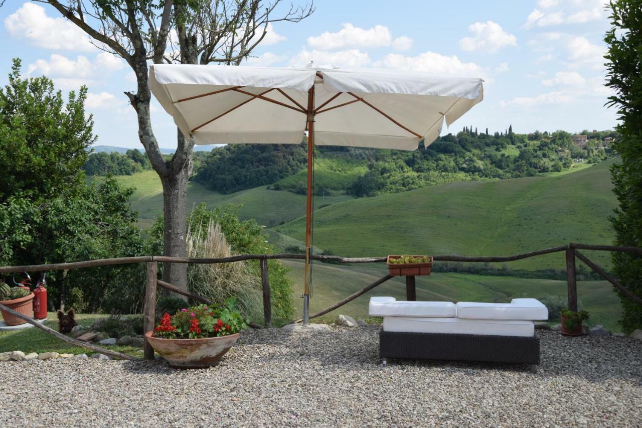 Appartamento Crete Senesi Castelnuovo Berardenga Exteriör bild
