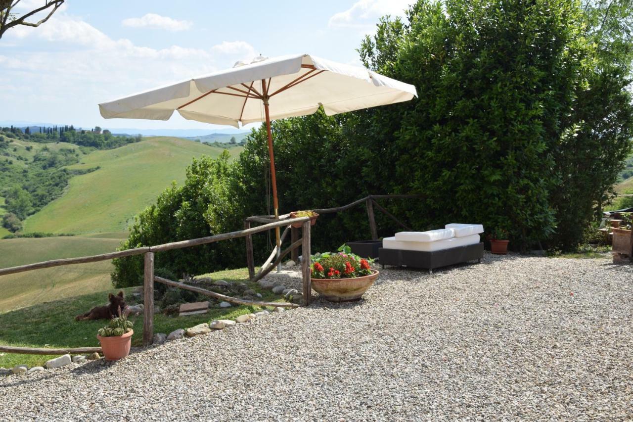 Appartamento Crete Senesi Castelnuovo Berardenga Exteriör bild